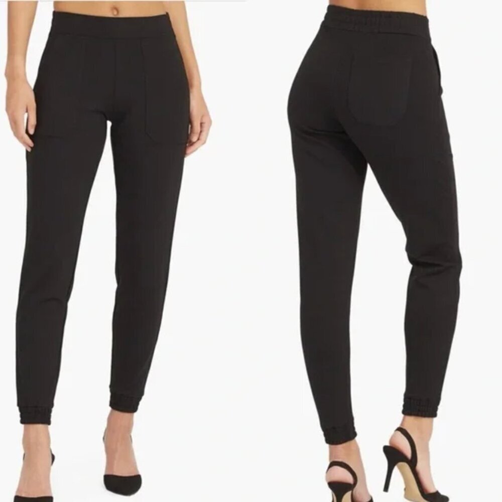 Spanx The Perfect Pant Ankle Jogger Black size Small